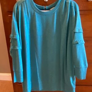 Matilda Jane sweatshirt with ruffles